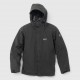 Jack Wolfskin Ανδρικό Μαύρο Outdoor Jacket με Κουκούλα / Pre-Owned